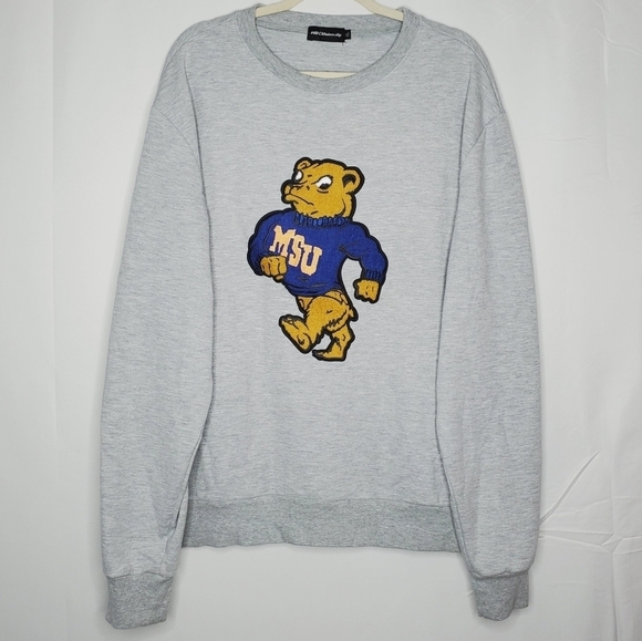 HBCUniversity MSU Bear Sweatshirt Size XL Cotton Retro Morgan Pullover Unisex - Picture 12 of 12